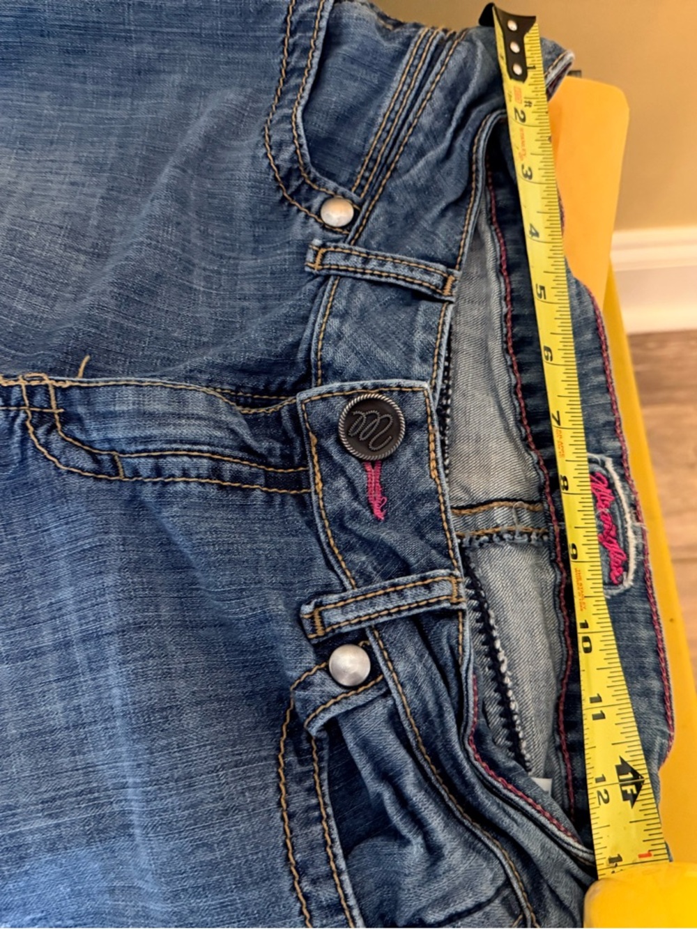 Wrangler Women’s Boot Cut Jeans - Light Blue Wash - Picture 8 of 8
